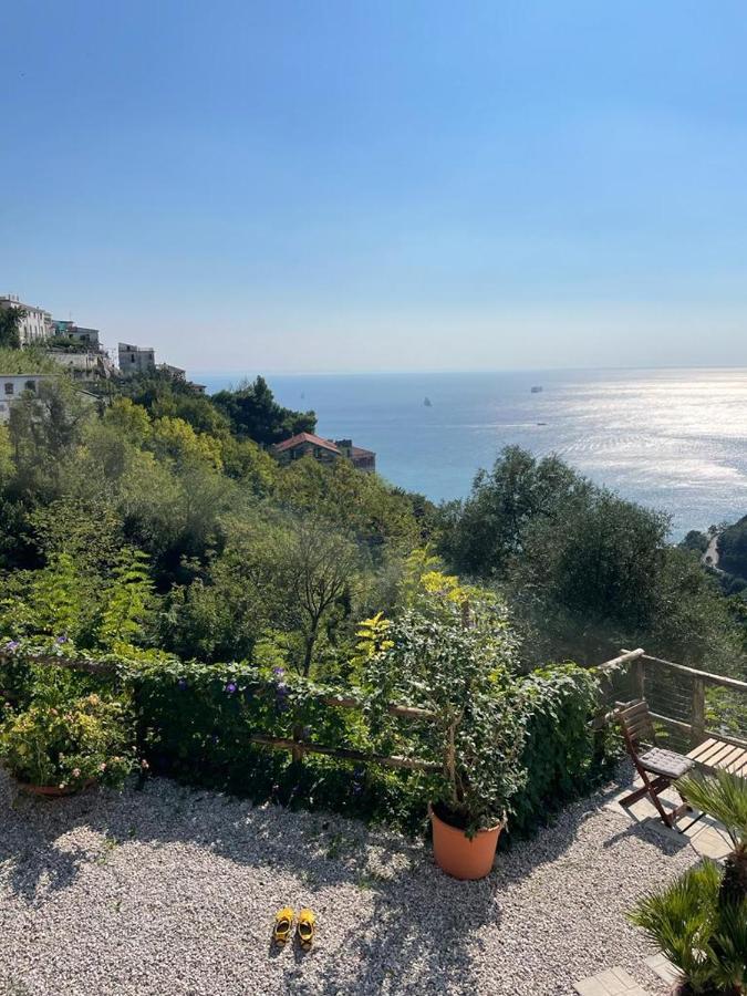 Amalfi Coast - Mini Cottage Vista Mare Con Giardino Vietri Luaran gambar